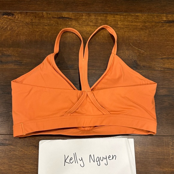 Gymshark kkfit orange bra medium - Picture 2 of 2